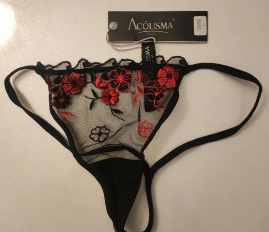 Новые трусики стринги Acousma, размер L