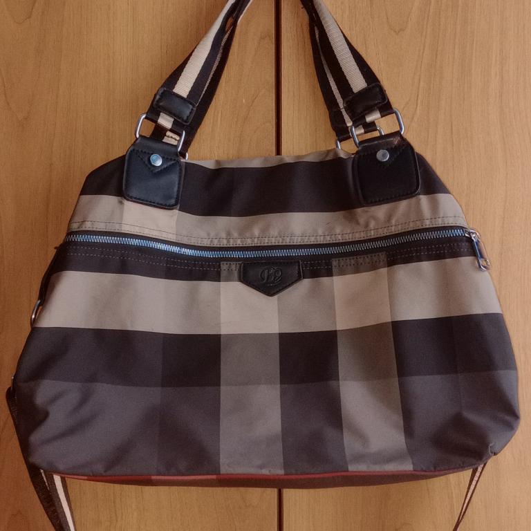 Сумка сумочка женская темно серая (40х30)