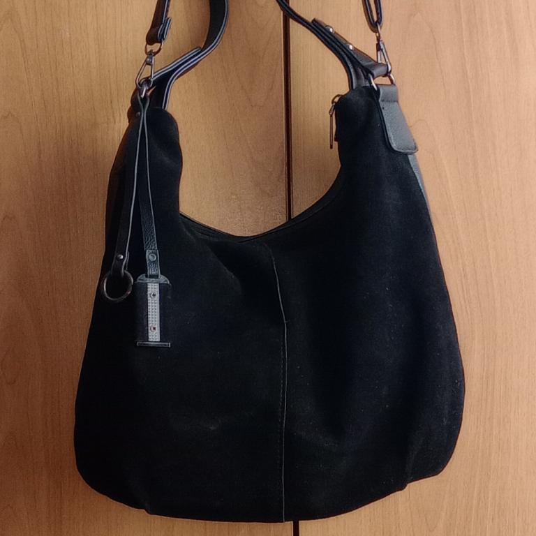 Сумка сумочка женская черная (40х30)