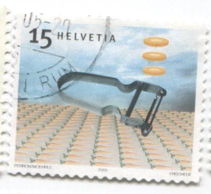 2003 Швейцария Копилка «Рекс». Изобретение принадлежит Альфредe Ньюэцерe 1м .гаш