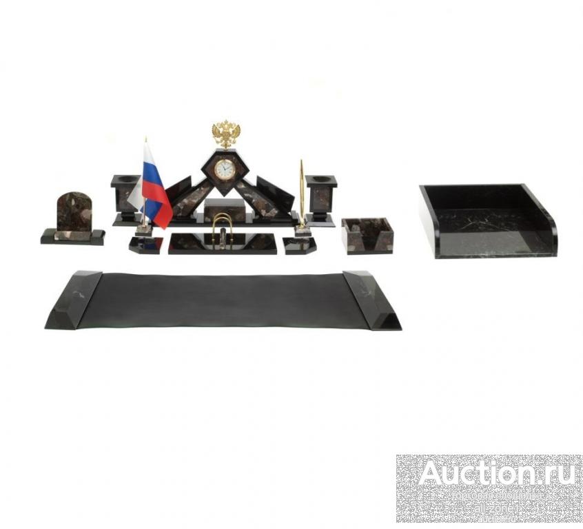 Настольный письменный набор из конгломерата ОРЕЛ 072126935