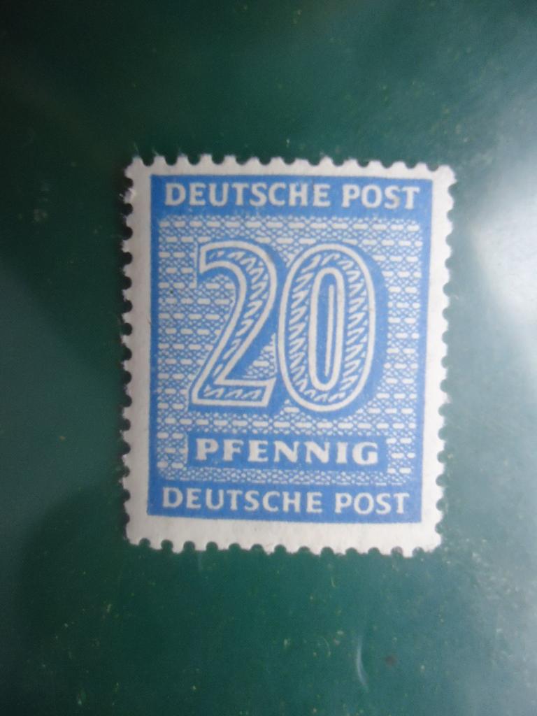 1945 г.  Германия  Советская зона оккупации.  MNH.