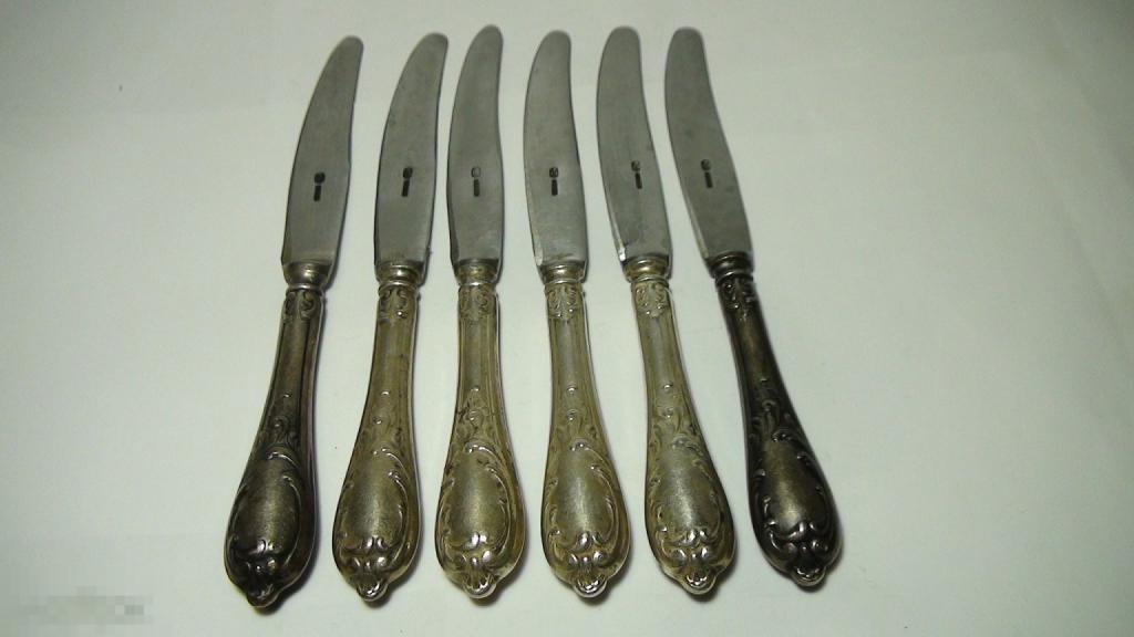 Десертные ножи мельхиор  А6