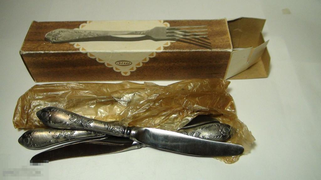 Десертные   ножи мельхиор  А12