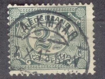 Нидерланды 18хх Mi#  стандарт цифра vne