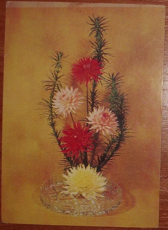 Открытка фото Анисонян 1983 подписанная