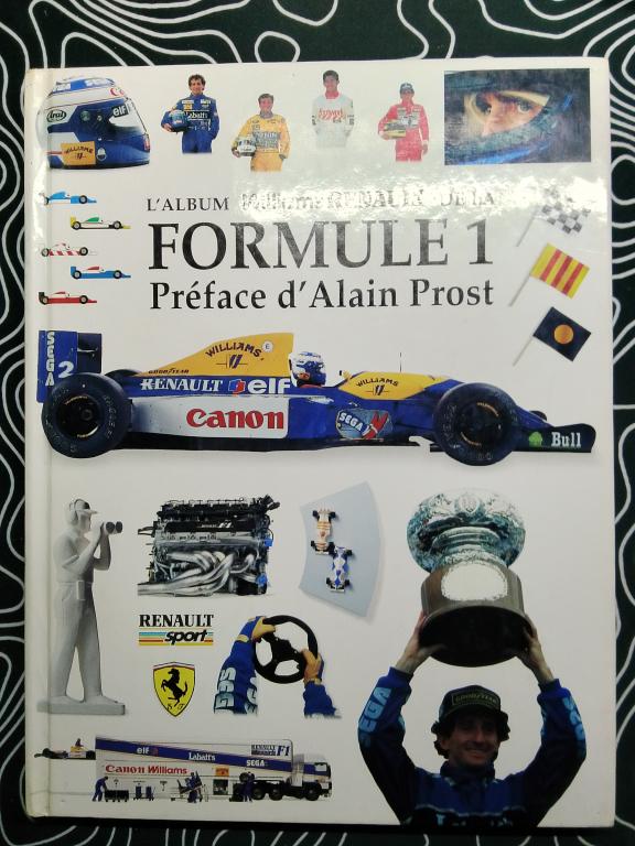 Альбом Williams Renault о Формуле-1 1993 год
