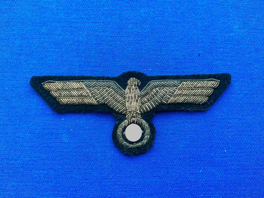 Нагрудный офицерский орел Кригсмарине, нашивка на китель офицера , 3 рейх, Германия