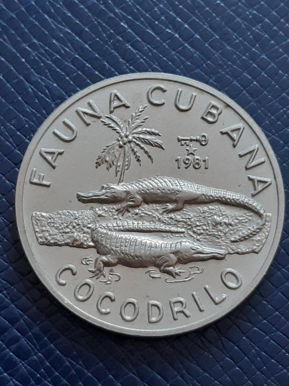 Куба 1 песо 1981 КМ 55
