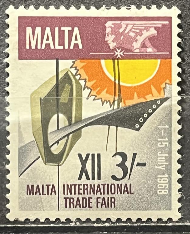 Почтовая марка Мальта 🇲🇹