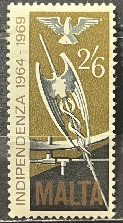 Почтовая марка Мальта 🇲🇹