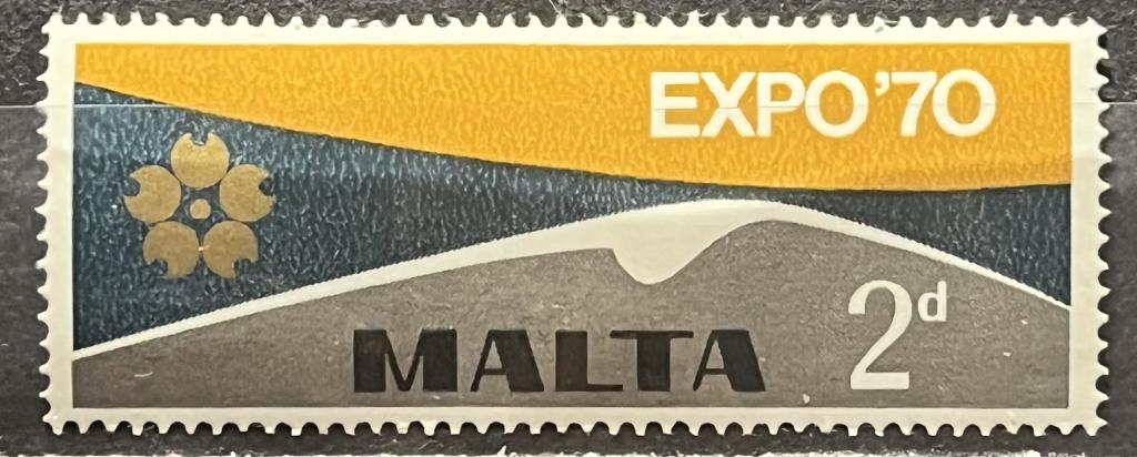 Почтовая марка Мальта 🇲🇹