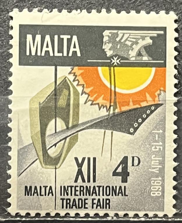 Почтовая марка Мальта 🇲🇹