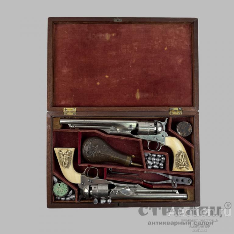 Пара «мексиканских» капсюльных револьверов COLT (КОЛЬТ), 19 век