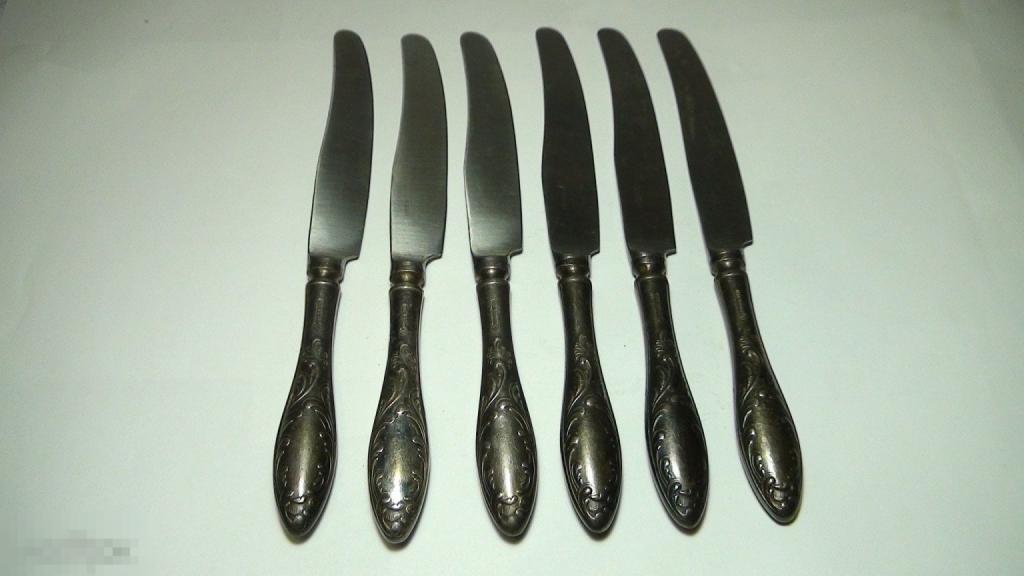 Десертные ножи мельхиор  А5