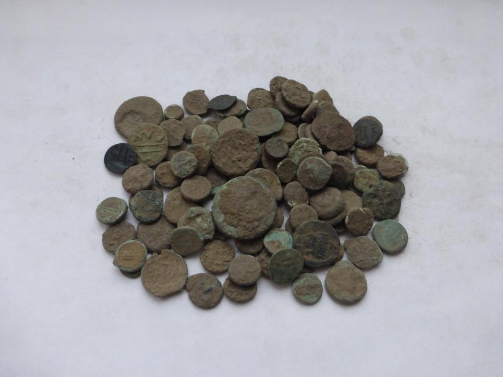 Монеты Боспора. Пантикапей 115 штук на чистку, опыты и определение