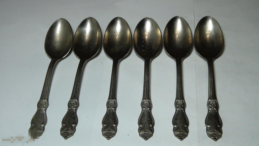 Чайные ложки мельхиор  111