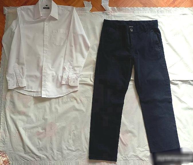 Рубашка и брюки на мальчика р.158