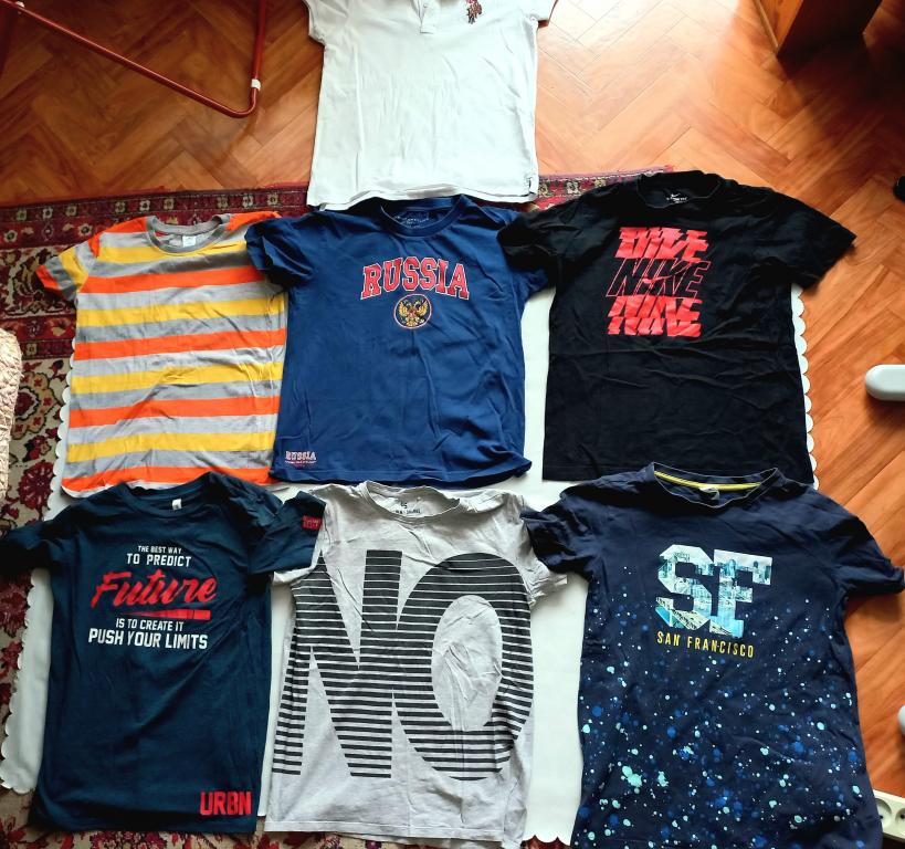 Футболки на мальчика (р. 158) одним пакетом
