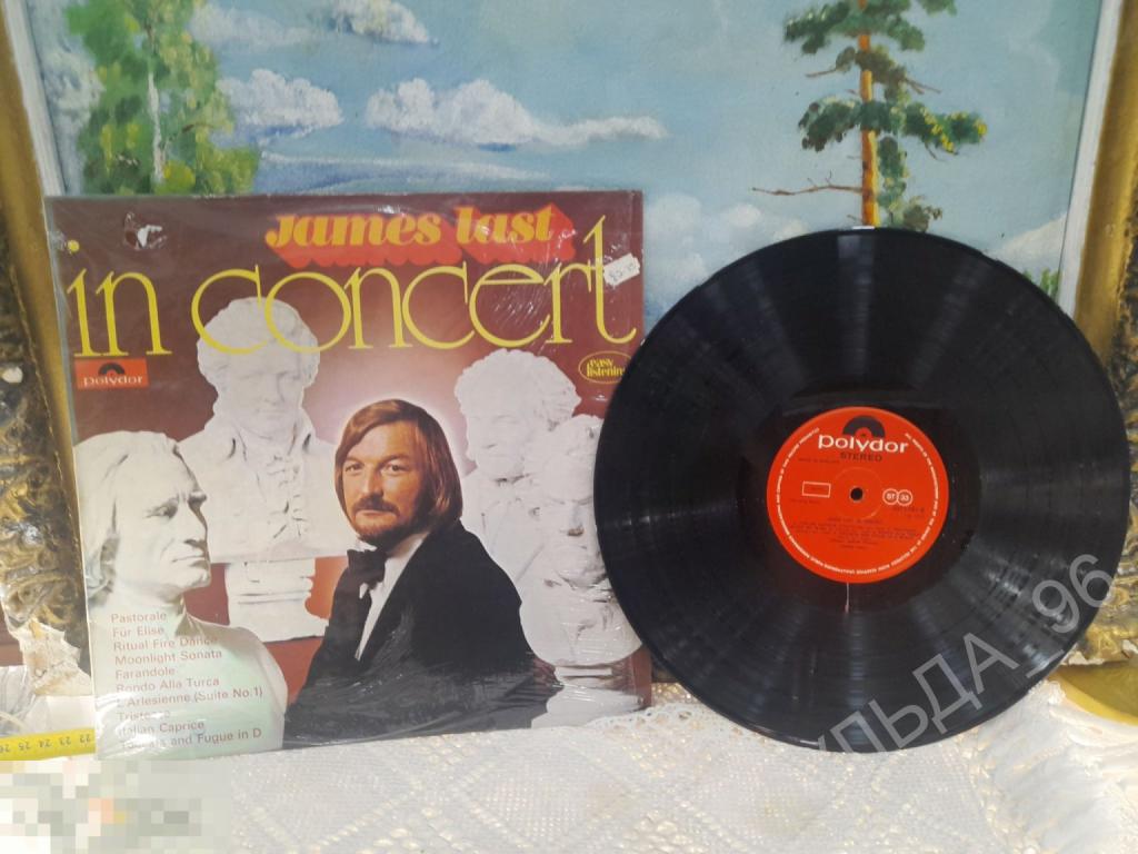 Пластинка Джеймс Ласт Классика James Last in concert Polydor Великобритания