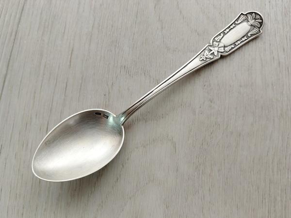 Ложка серебряная. 875 проба. (9682)