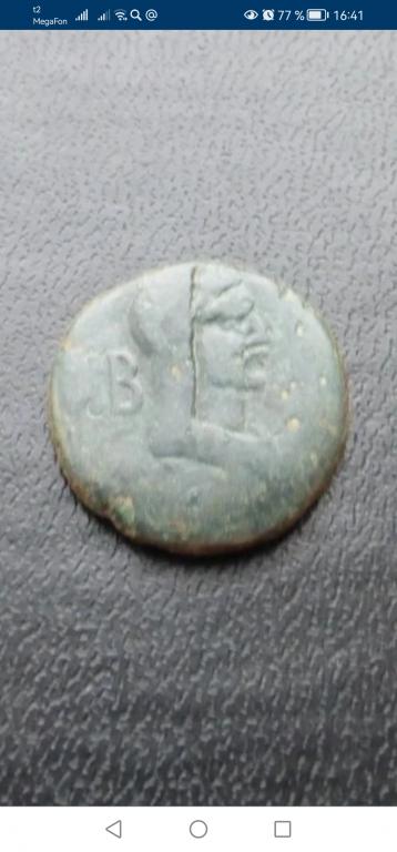 Монета. Боспорское царство. Пантикапей. 37 — 39 год н.э. Гипепирия. Ассарий (303)