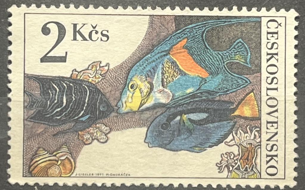 Почтовая марка Чехословакия 🇨🇿