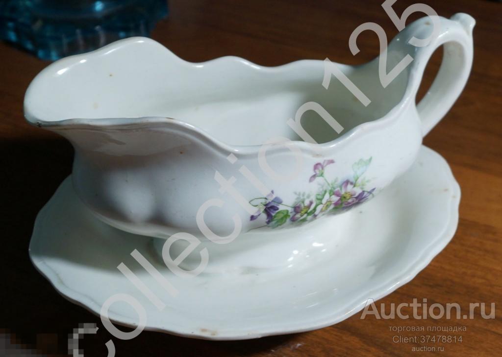 Соусник. Конаково НКМП РСФСР. 1920-е годы. Клеймо.