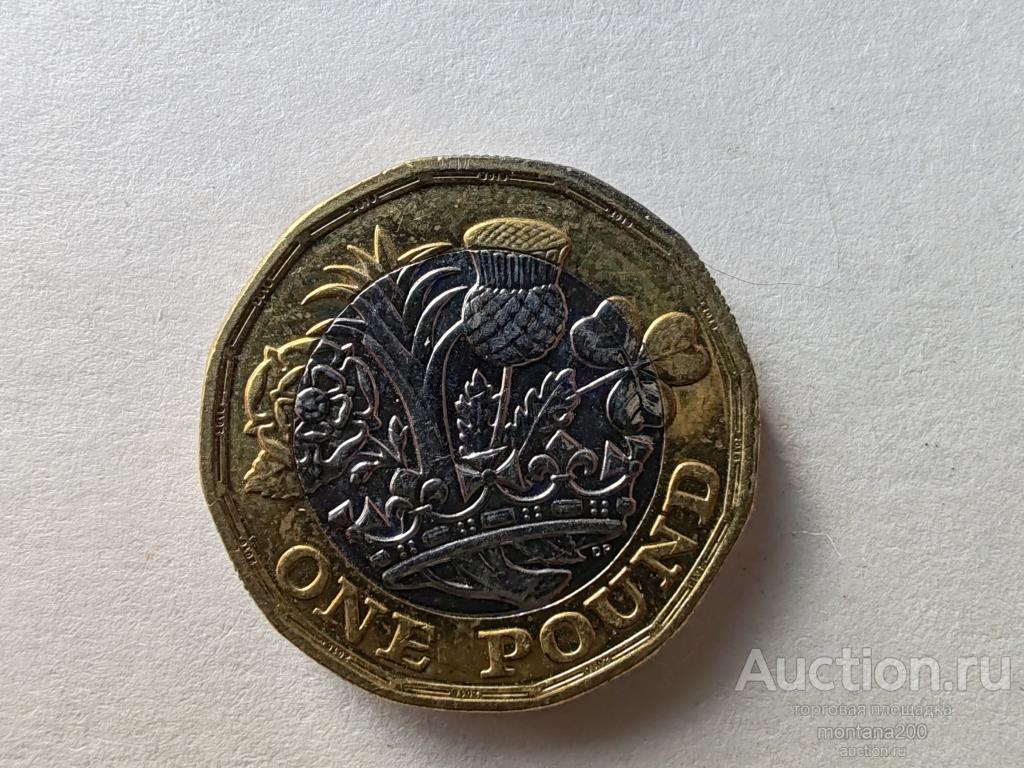 великобритания 1 фунт 2016. 13