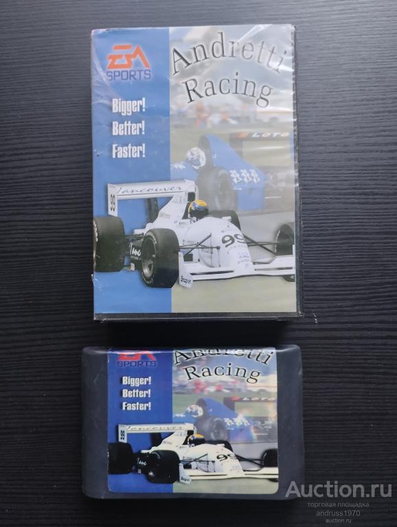 КАРТРИДЖ ДЛЯ СЕГА SEGA MEGA DRIVE. ANDRETTI RACIHG ( 2 )