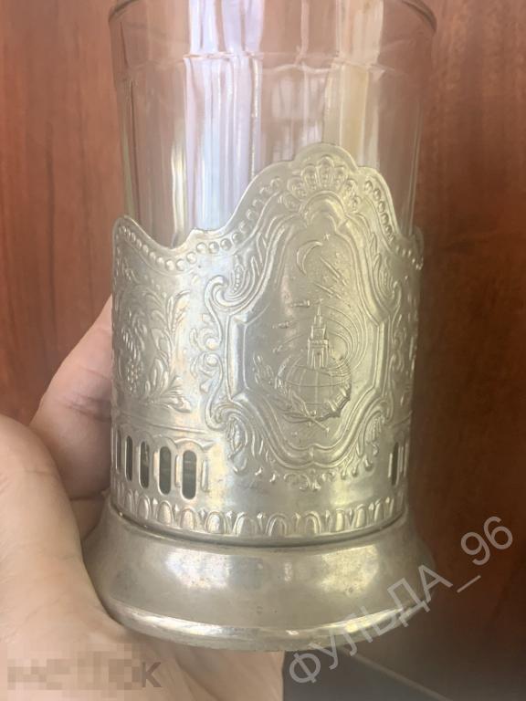 Подстаканник СССР Космос Спутник МНЦ N3 Цена за один подстаканник