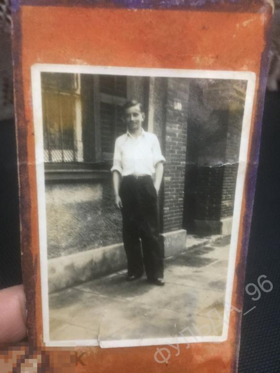 Фотография Фото мальчик Парень 1942  Война ВОВ СССР