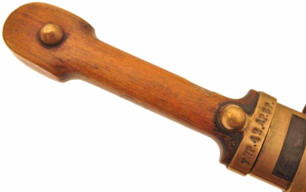 Бебут образца 1907 год, 42-я Артиллерийская бригада