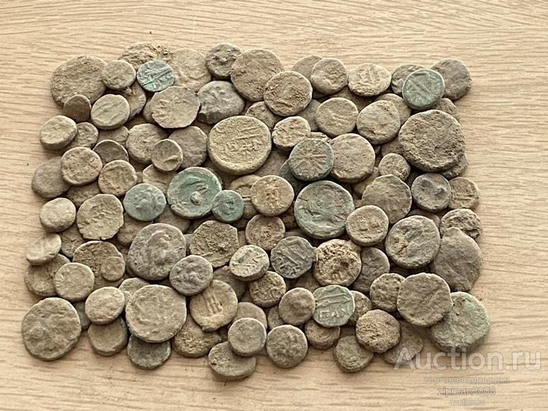 138  МОНЕТ БОСПОРА  НА ЧИСТКУ ОРИГИНАЛЫ