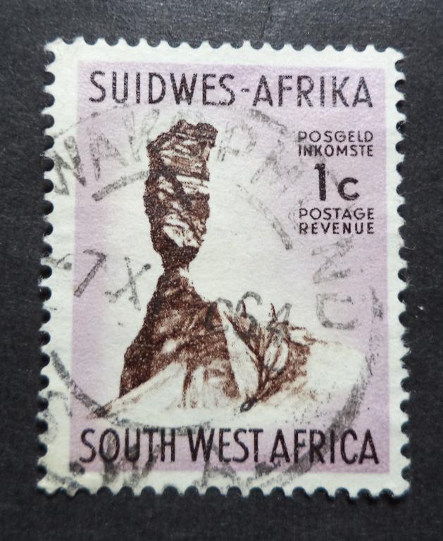 Юго-Западная Африка  SWA   1961 г.  Гора  1с.  гаш.   Би.13
