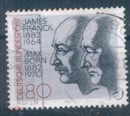 ФРГ 1982 Mi#1147 Персоны гаш