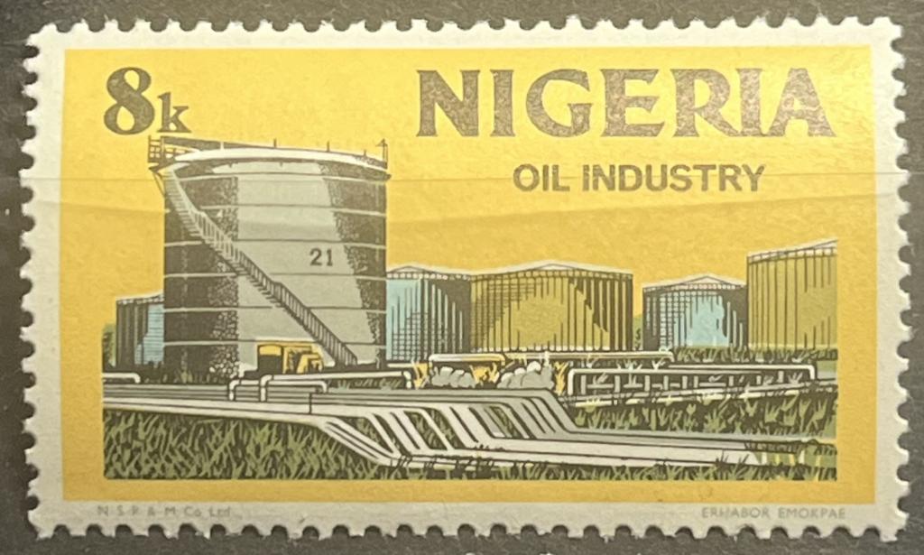 Почтовая марка Нигерия 🇳🇬