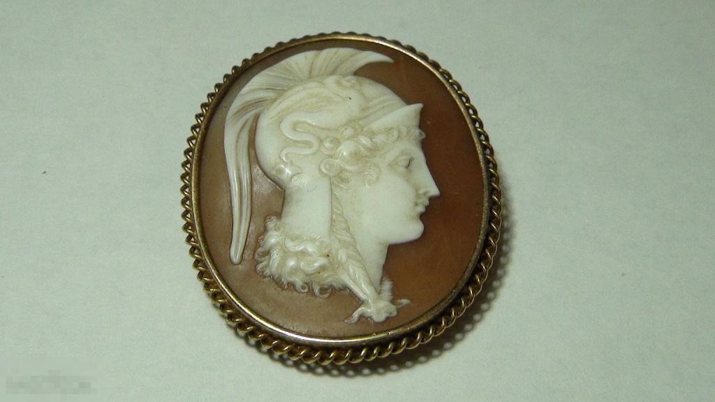 Старинная камея 583 проба 10,9р