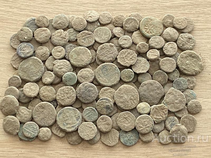 145  МОНЕТ БОСПОРА  НА ЧИСТКУ ОРИГИНАЛЫ