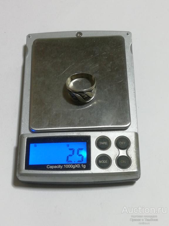 Кольцо серебро (875 проба, вес около 2,5 гр., размер 18,5-19)