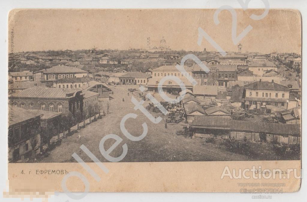 Ефремов Тула. Общий вид. Фототипия Фишер.