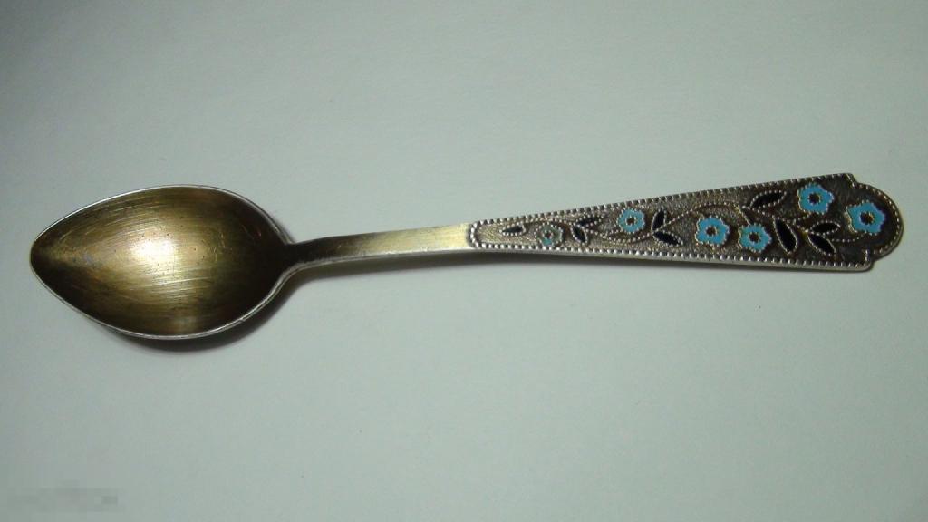 Чайная ложка 875 проба 23гр.