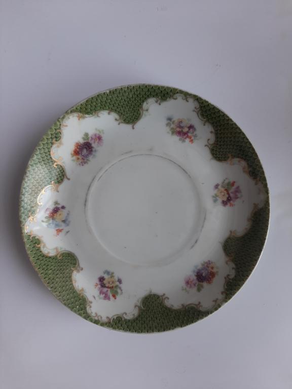 БЛЮДЦЕ ЦВЕТЫ ФАРФОР ДУЛЕВО