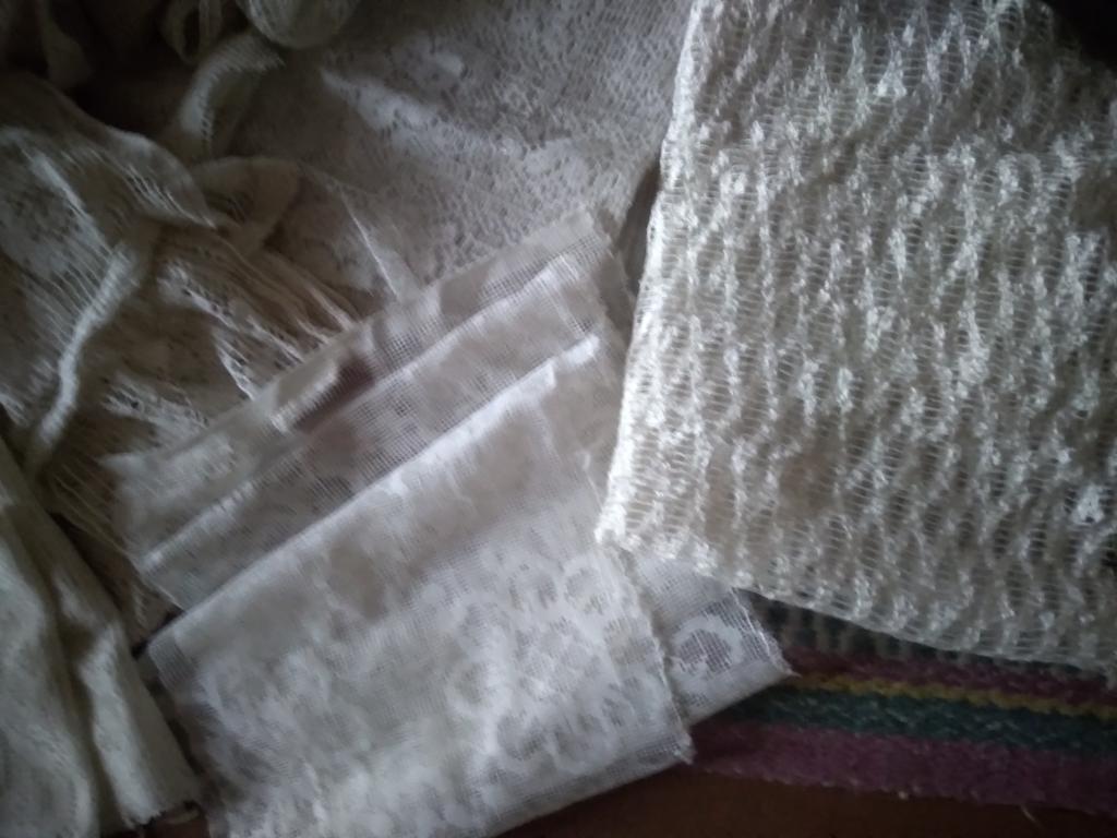 Обрезки ткани тюль-капрон (пакет) для поделок