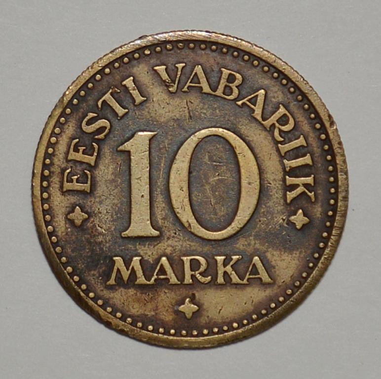 Эстония 10 марок 1925 (К6)