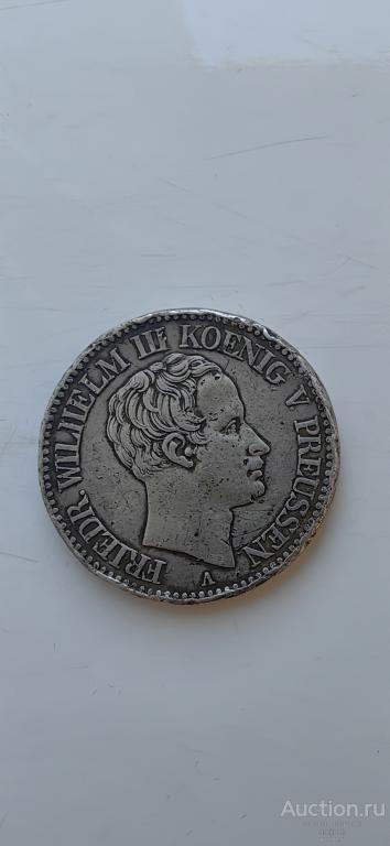 1 талер Пруссия Фридрих Вильгельм III 1827 ujl