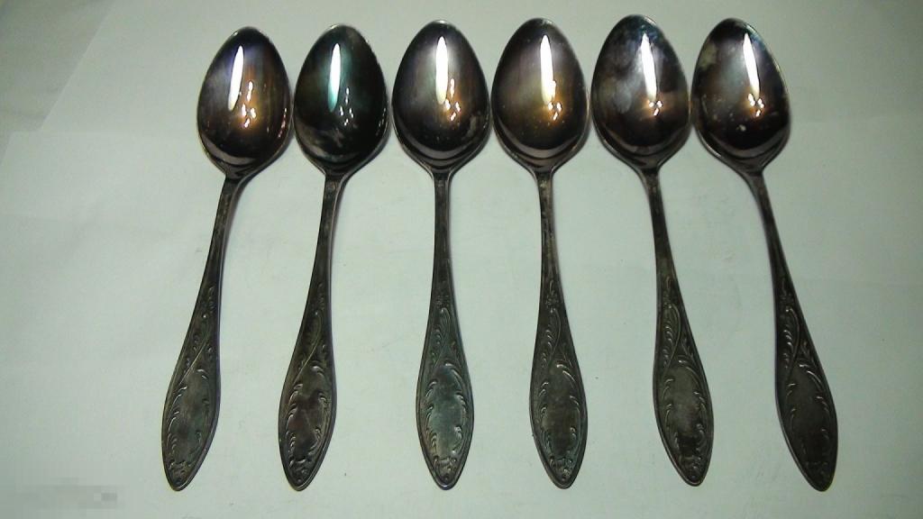 Ложки столовые  мельхиор  А17