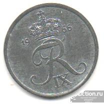 Дания 1 эре 1966 г. 6_1_19