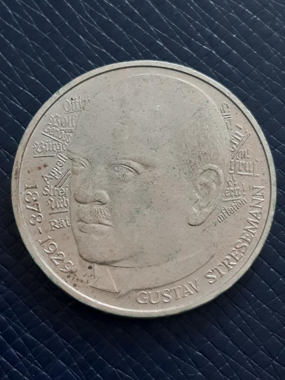 Германия 5 марок 1978 КМ 147