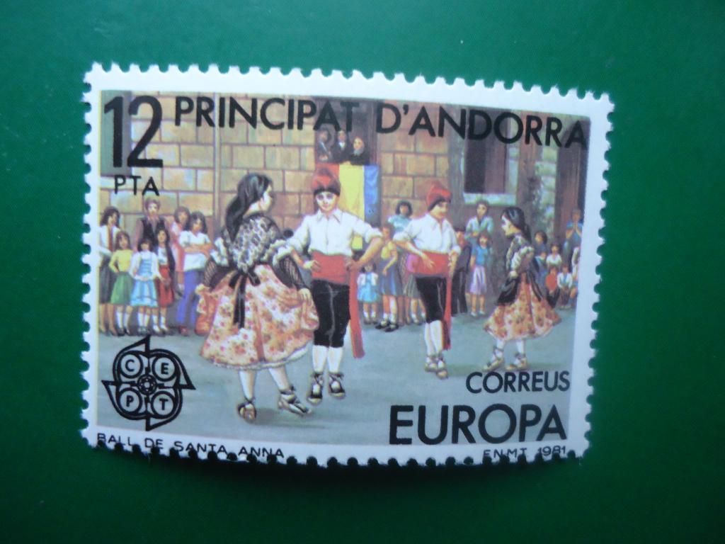 1981 г.  Андорра  испанская   MNH.